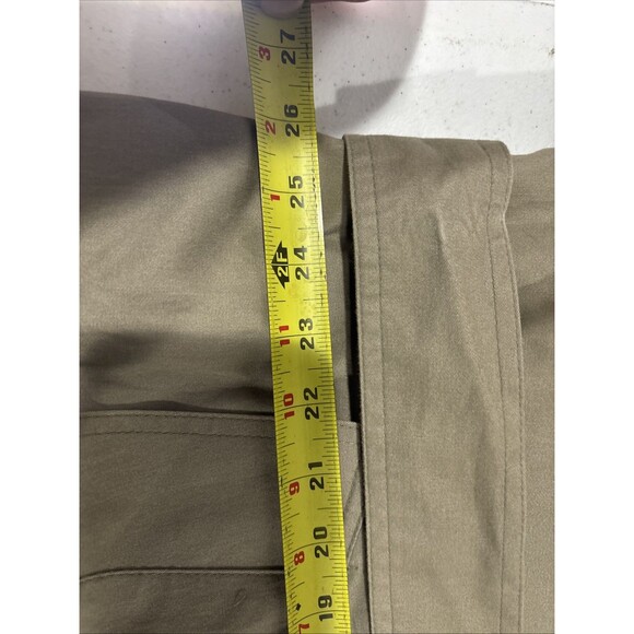 London Fog Trench Coat 46L London Town Co Flannel Liner Double Breasted Belted - Picture 15 of 16